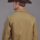 Stetson Stretch Canvas (Brown) - Men's Jacket