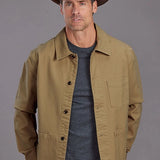 Stetson Stretch Canvas (Brown) - Men's Jacket