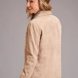 Stetson Spring I (Tan) - Women's Suede Jacket