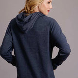 Stetson USA Logo (Navy) - Women's Hoodie Sweatshirt