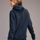 Stetson Desert Mountain (Navy) - Women's Hoodie Sweatshirt