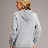 Stetson USA Sunburst Logo (Grey) - Women's Hoodie Sweatshirt