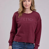 Stetson Maroon Logo (Red) - Women's Hoodie Sweatshirt