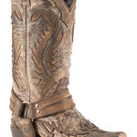 Stetson Outlaw Biker (Brown) - Men's Cowboy Boot - Hatcountry