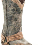 Stetson Sundance Biker (Black) - Men's Cowboy Boot - Hatcountry