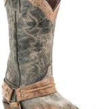 Stetson Sundance Biker (Black) - Men's Cowboy Boot - Hatcountry