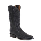 Stetson Wayne (Black) - Men's Lizard Cowboy Boot