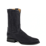 Stetson Clay (Black) - Men's Ostrich Cowboy Boot