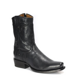 Stetson Rebel (Black) - Men's Cowboy Boot