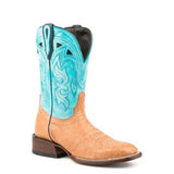 Stetson Florence (Blue) - Women's Leather Cowgirl Boot