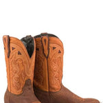 Stetson Joplin (Orange) - Women's Shark Skin Cowgirl Boot - Hatcountry