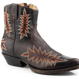 Stetson Charlie (Brown) - Women's Leather Cowgirl Boot - Hatcountry