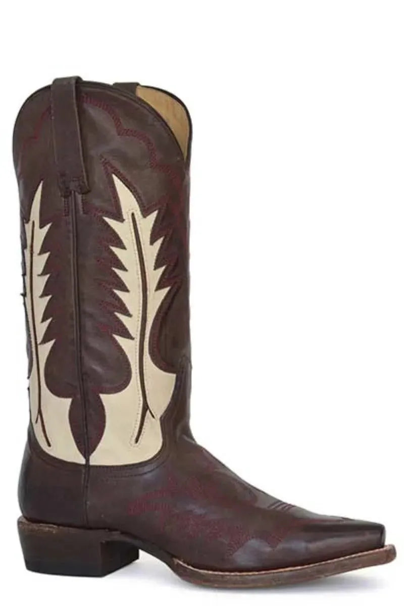 Stetson Dani (Brown) - Women's Leather Cowgirl Boot - Hatcountry