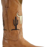 Stetson Tucson (Tan) - Women's Leather Cowgirl Boot - Hatcountry