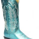 Stetson Jolene (Blue) - Women's Leather Cowgirl Boot