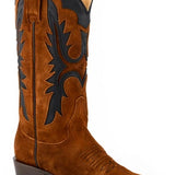 Stetson Cheyenne (Brown) - Women's Suede Leather Cowgirl Boot