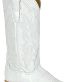 Stetson Casey (White) - Women's Leather Cowgirl Boot