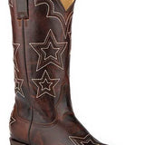 Stetson Cosmo (Brown) - Women's Leather Cowgirl Boot