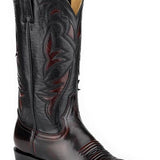 Stetson Georgia (Black Cherry) - Women's Leather Cowgirl Boot