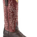 Stetson Freya (Red) - Women's Leather Cowgirl Boot - Hatcountry