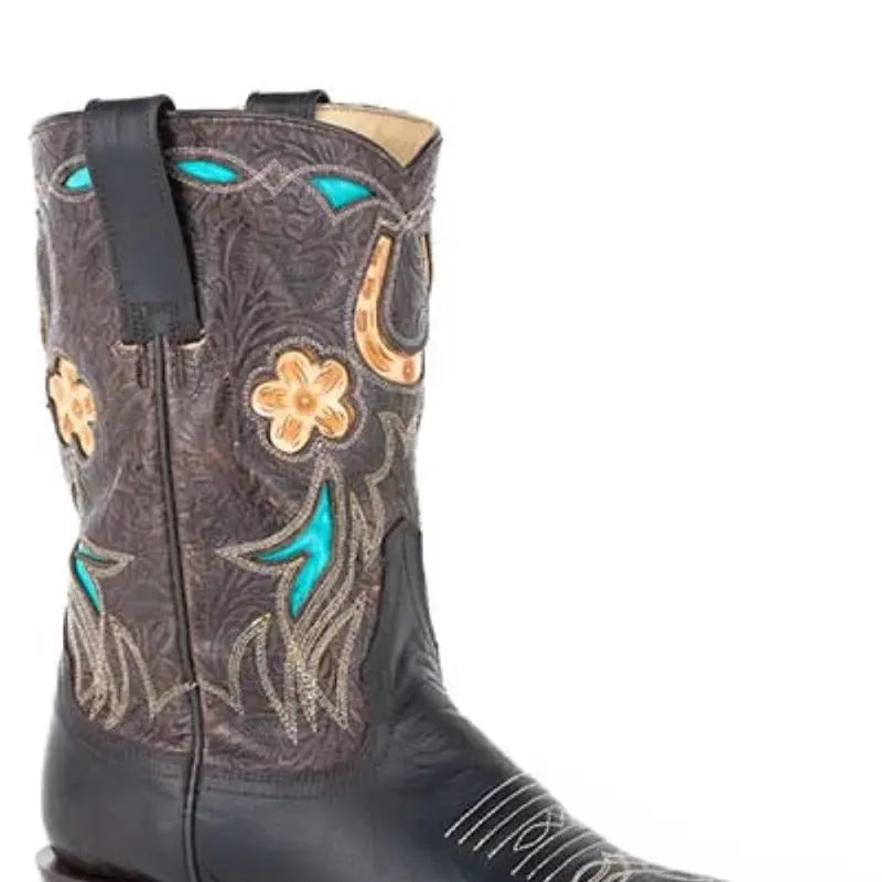 Stetson Willa (Brown) - Women's Leather Cowgirl Boot - Hatcountry