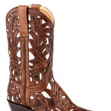 Stetson Abilene (Brown) - Women's Leather Cowgirl Boot
