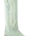 Stetson Emme (Blue) - Women's Leather Suede Cowgirl Boot - Hatcountry