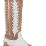 Stetson Beth (Tan) - Women's Suede Leather Cowgirl Boot