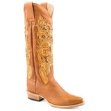 Stetson Jules (Brown) - Women's Leather Cowgirl Boot