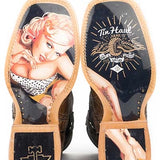 Tin Haul What's Your Angle  - Men's Leather Cowboy Boot