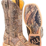 Tin Haul Money Maker  - Men's Leather Cowboy Boot