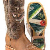 Tin Haul Alpha Angler  - Men's Leather Cowboy Boot