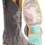 Tin Haul Show Me The Money  - Men's Leather Cowboy Boot