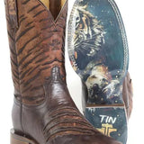 Tin Haul Slash  - Men's Leather Cowboy Boot