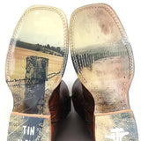 Tin Haul Sharp As Ever - Men's Leather Cowboy Boot