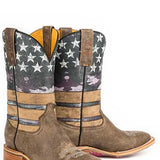Tin Haul American Woman - Women's Leather Cowgirl Boot