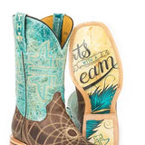 Tin Haul Dreamcatcher - Women's Leather Cowgirl Boot