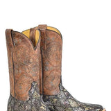 Tin Haul Paisley Python - Women's Leather Cowgirl Boot
