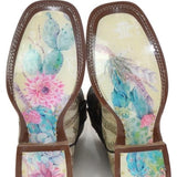 Tin Haul Sign of the Sun - Women's Leather Cowgirl Boot