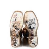 Tin Haul Wild Cat - Women's Leather Cowgirl Boot