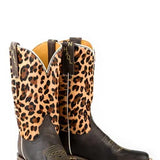 Tin Haul Wild Cat - Women's Leather Cowgirl Boot