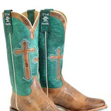 Tin Haul Crucifix - Women's Leather Cowgirl Boot