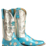 Tin Haul Polka Dot Diva - Women's Leather Cowgirl Boot