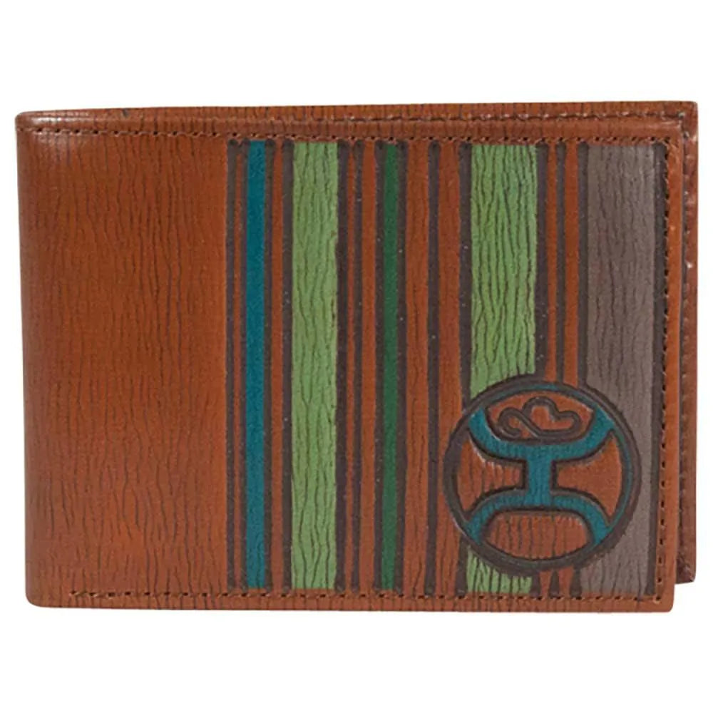 HOOey Lime Stripes - Men&#039;s Bifold Wallet - Hatcountry