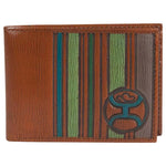 HOOey Lime Stripes - Men&#039;s Bifold Wallet - Hatcountry