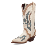Laredo Honky-Tonk Halo - Women's Leather Cowgirl Boots