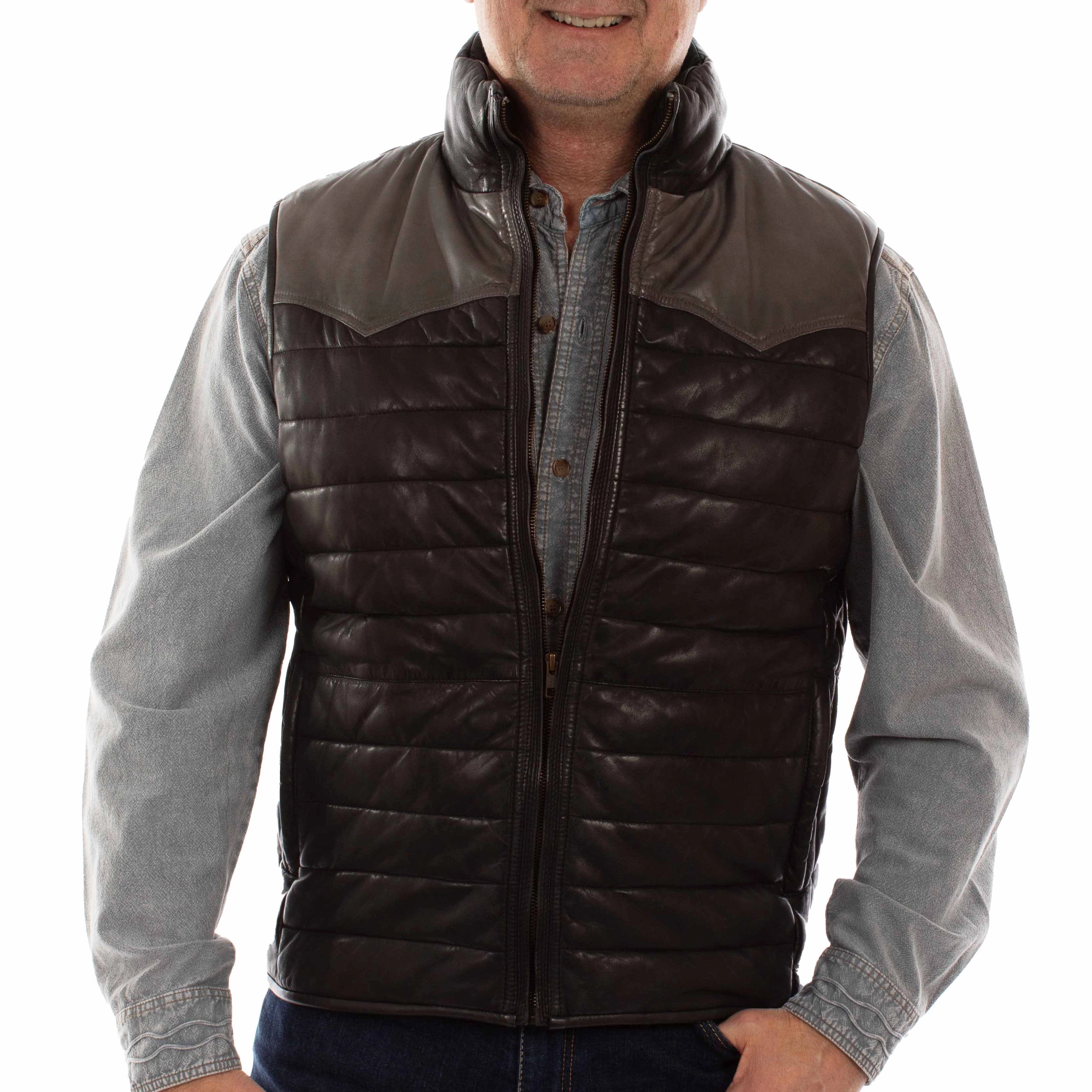 Scully Casper (2043 Leather) – Men's Vest