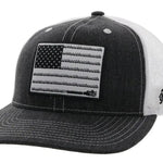 HOOey Liberty Roper (Charcoal/White) - Trucker Cap - Hatcountry