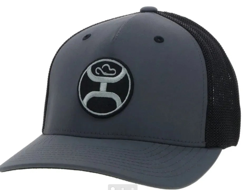 HOOey "Primo" (Charcoal/Black) - Trucker Cap - Hatcountry