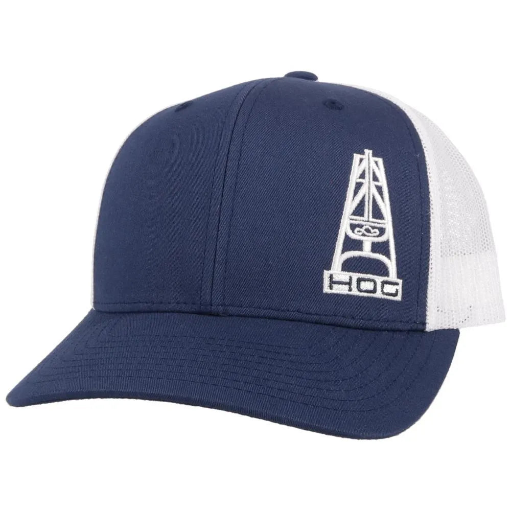 HOOey HOG (Navy/White) - Trucker Cap - Hatcountry